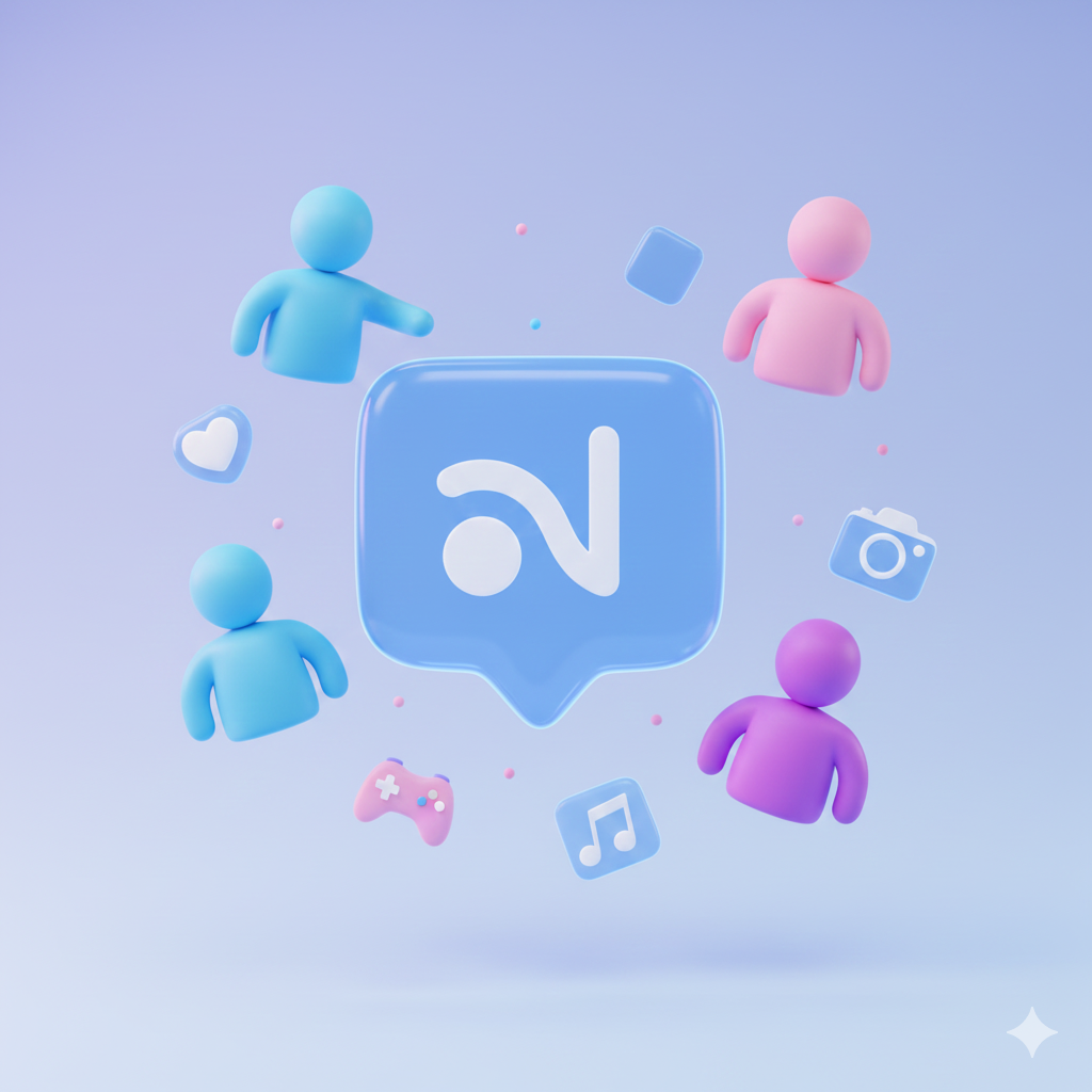 Random Chat Illustration